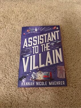 Assistant to the Villain by Hannah Nicole Maehrer - Purple Paperback